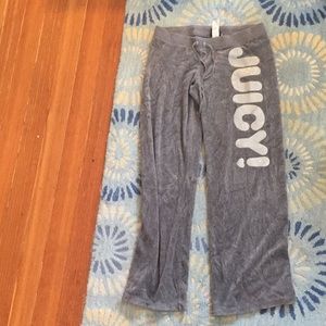 Sweat pants with waist tie